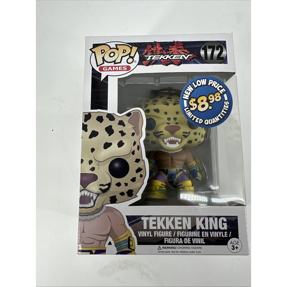 Funko Pop Games Tekken King Classic Vinyl Figure #‎ 172